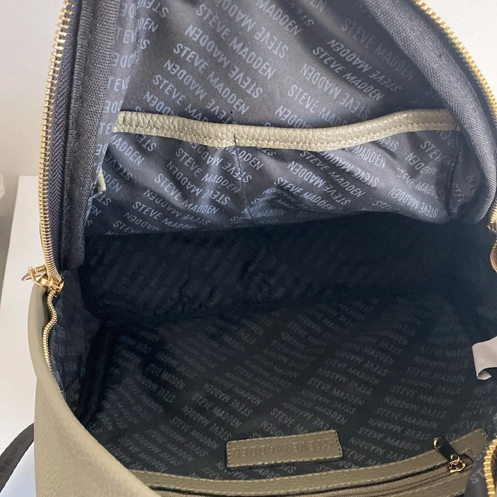 Steve Madden Olive Backpack NWOT